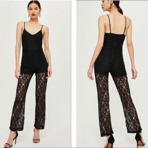 NWT WYLDR Lace Jumpsuit